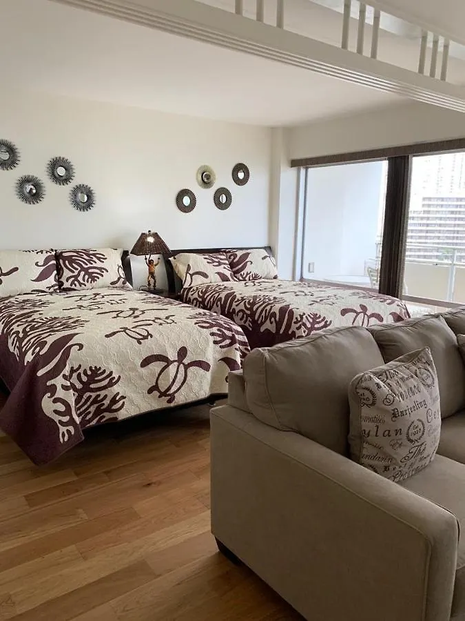 Апартаменты Ilikai Tower 1113 - Fully Furnished Condo With Free Wifi Гонолулу